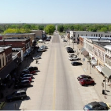 Drone shot